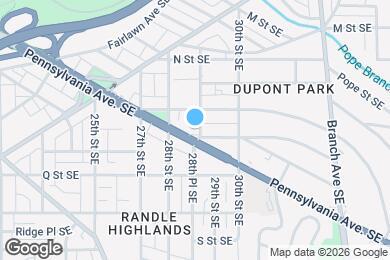 Map image of the property - Room in Shared 7 bed/6 bath home in Dupont Park