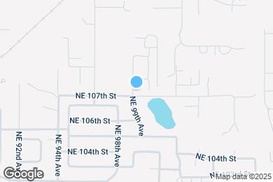 Map image of the property - 10701 NE 99th Ave