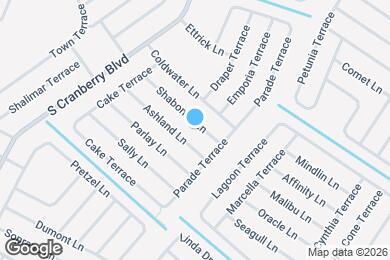 Map image of the property - 2675 Shabonne Ln