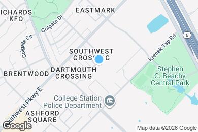 Map image of the property - 702 Cross Timbers Dr