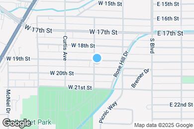 Map image of the property - 289 W 19th St