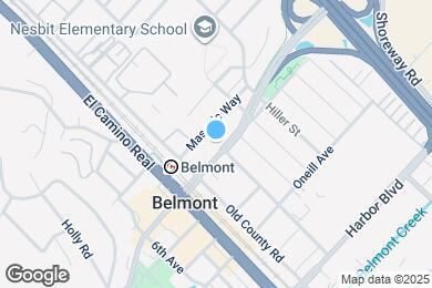 Map image of the property - 590 Ralston Ave