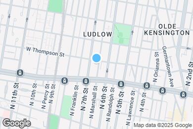 Map image of the property - 1230 N Marshall St