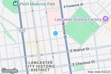 Map image of the property - 121 E Lemon St