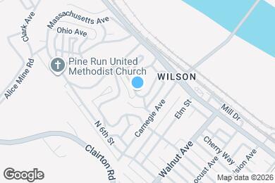 Map image of the property - 188 Pennsylvania Ave