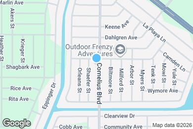 Map image of the property - 293 Cornelius Blvd