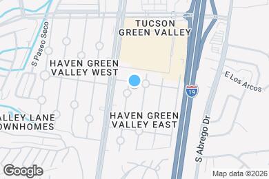 Map image of the property - 303 S Paseo Madera