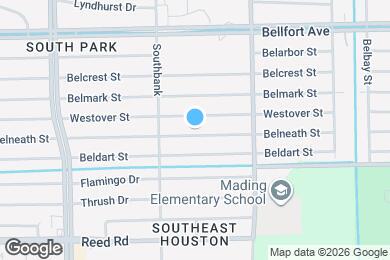 Map image of the property - 5831 Belneath St