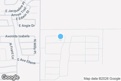 Map image of the property - 1560 E Demain Dr