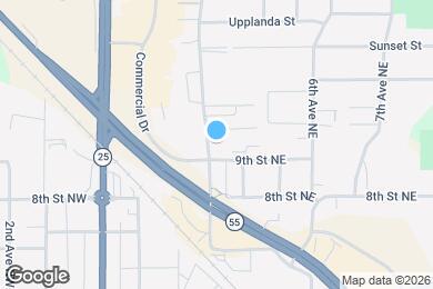 Map image of the property - 902 3rd Ave NE