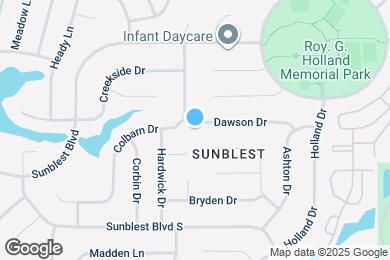 Map image of the property - 7809 Dawson Dr