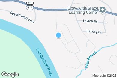 Map image of the property - 1119 Bluffton Cir