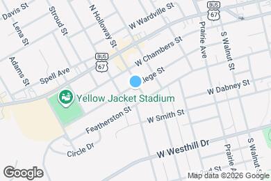 Map image of the property - 703 College St