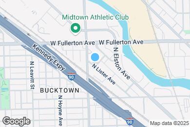 Map image of the property - 2349 N Lister Ave