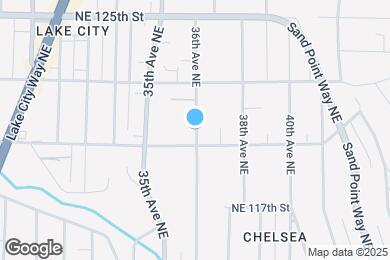 Map image of the property - 12013 36th Ave NE