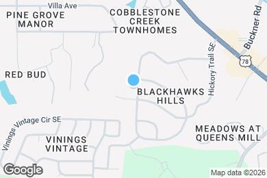 Map image of the property - 6048 Blackhawk Trail SE