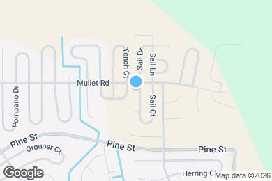 Map image of the property - 1749 Sail Ct