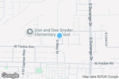 Map image of the property - 8787 W Sylvia Beach Ct