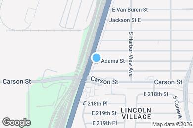 Map image of the property - 2514 E Adams St