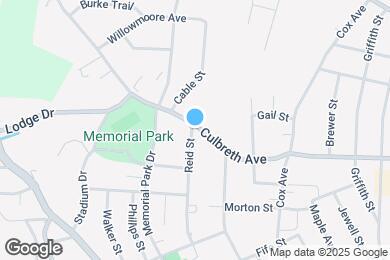 Map image of the property - 301 Culbreth Ave