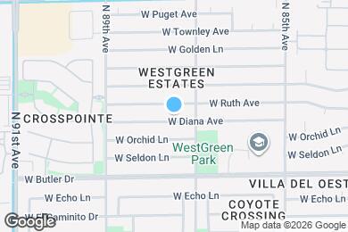 Map image of the property - 8720 W Diana Ave