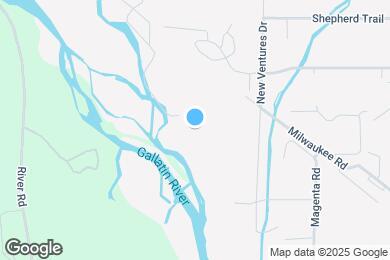 Map image of the property - 135 Hideaway Dr