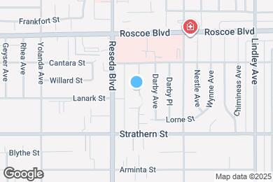 Map image of the property - 8111 Canby Ave