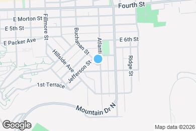 Map image of the property - 662 Atlantic St