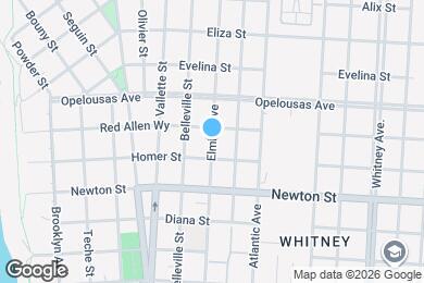 Map image of the property - 843 Elmira Ave