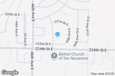 Map image of the property - 4814 222nd St Ct E
