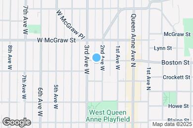 Map image of the property - 211 W Boston St