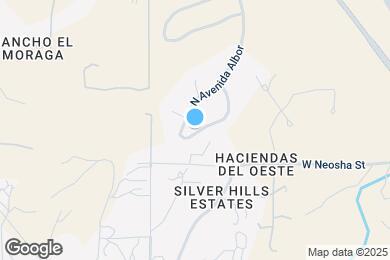 Map image of the property - 3236 W Vuelta De Los Mineros