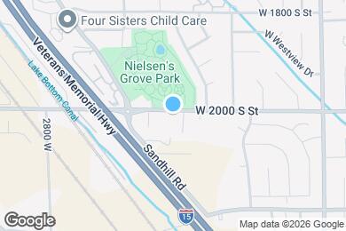 Map image of the property - 281 W 2000 S St
