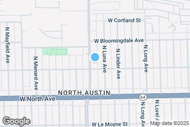 Map image of the property - 1713 N Central Ave