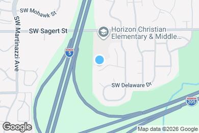 Map image of the property - 7424 SW Tenino Ln