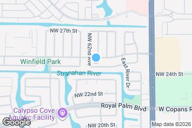 Map image of the property - 6135 NW 24th Ct