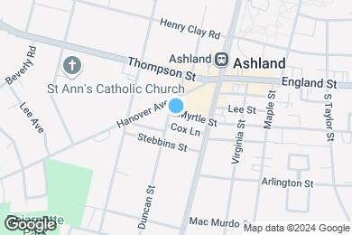 Map image of the property - Ashland Crossing