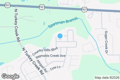 Map image of the property - 4307 Country Hills Blvd