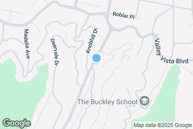Map image of the property - 3964 Beverly Glen Blvd