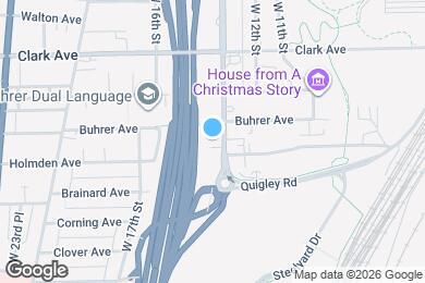 Map image of the property - 3192 W 14th St