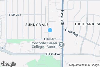 Map image of the property - 356 Geneva St