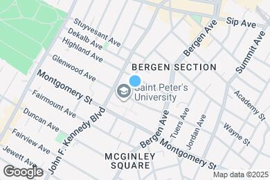 Map image of the property - 50 Glenwood Ave