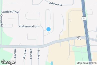 Map image of the property - 1611 Hallmark Hills Dr