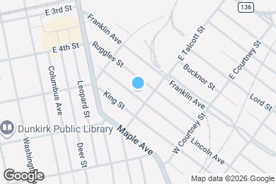 Map image of the property - 98 Lincoln Ave