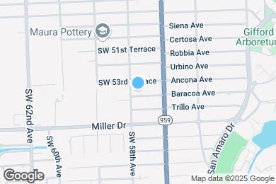 Map image of the property - 5785 SW 54th Ter