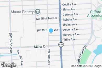 Map image of the property - 5785 SW 54th Terrace