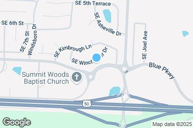 Map image of the property - 2605 SE Winchester Dr