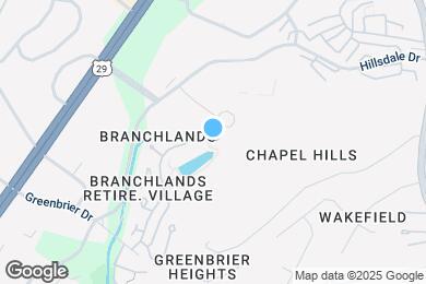 Map image of the property - 1303 Branchlands Dr