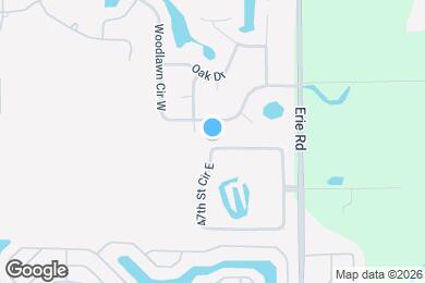 Map image of the property - 8284 47th St Cir E