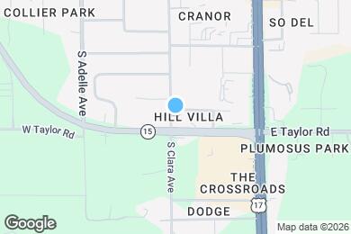 Map image of the property - 1557 S Clara Ave